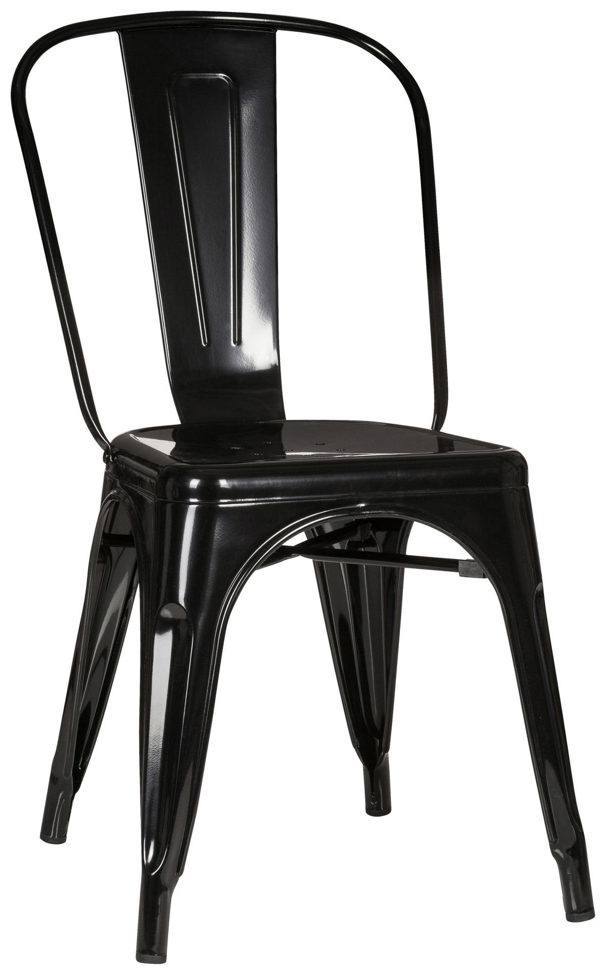 Stol Vantaggio Comfort, Črna - črna, Basics, kovina (44/84/54cm) - MID.YOU