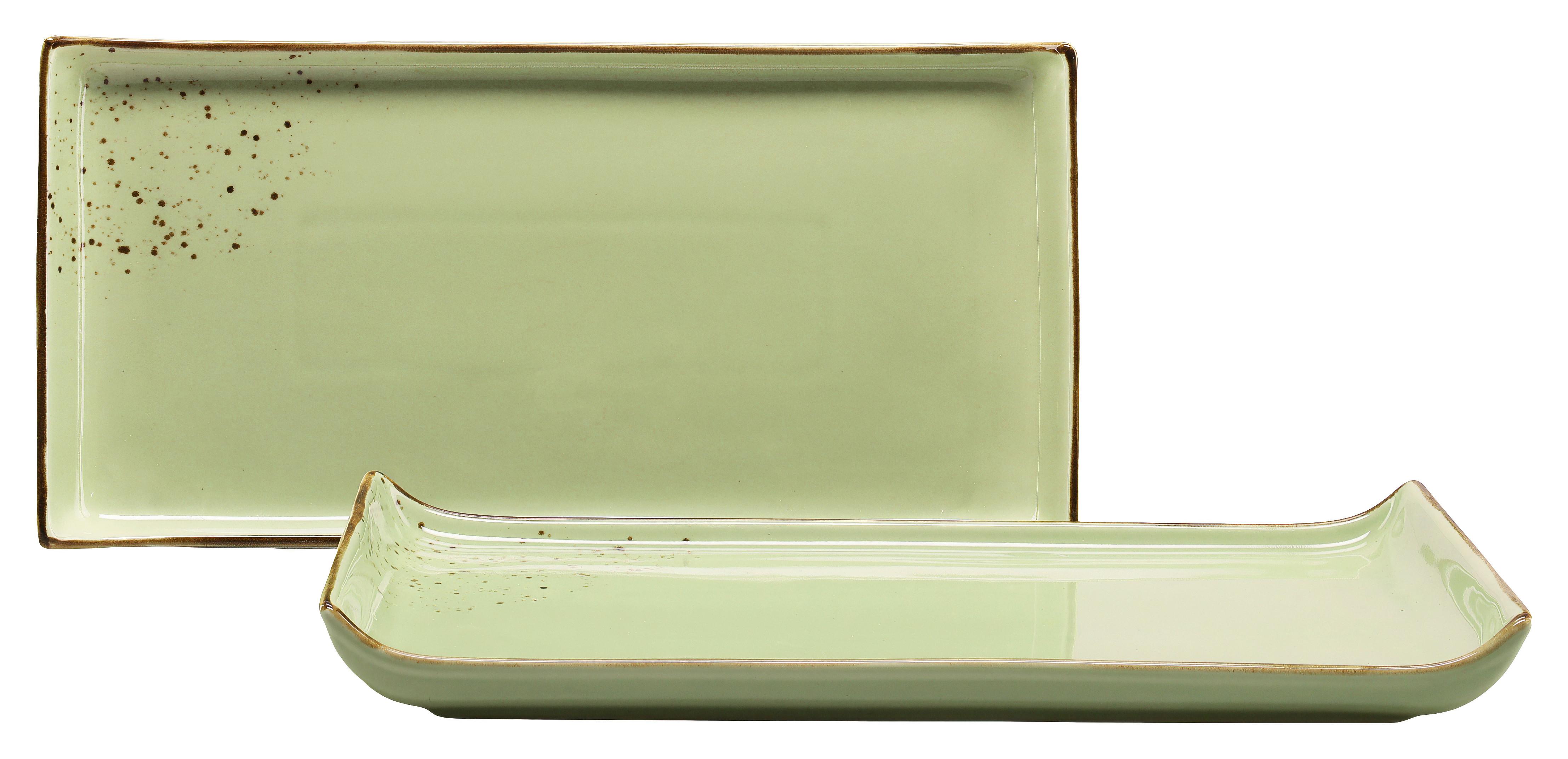Servierplatten-set 33014 Nature Collection - Grün, Trend, Keramik (16,5/33cm) - Creatable