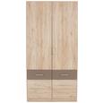 Omara Za Oblačila Aalen-extra - aluminij/siva, Konvencionalno, umetna masa/leseni material (91/197/54cm) - Mömax modern living Omara Za Oblačila Aalen-extra - aluminij/siva, Konvencionalno, umetna masa/leseni material (91/197/54cm) - Mömax modern living