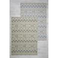 Flachwebeteppich Kelim Blau/natur 160x230cm - Blau/Naturfarben, MODERN, Textil (160/230cm) - MÖMAX modern living