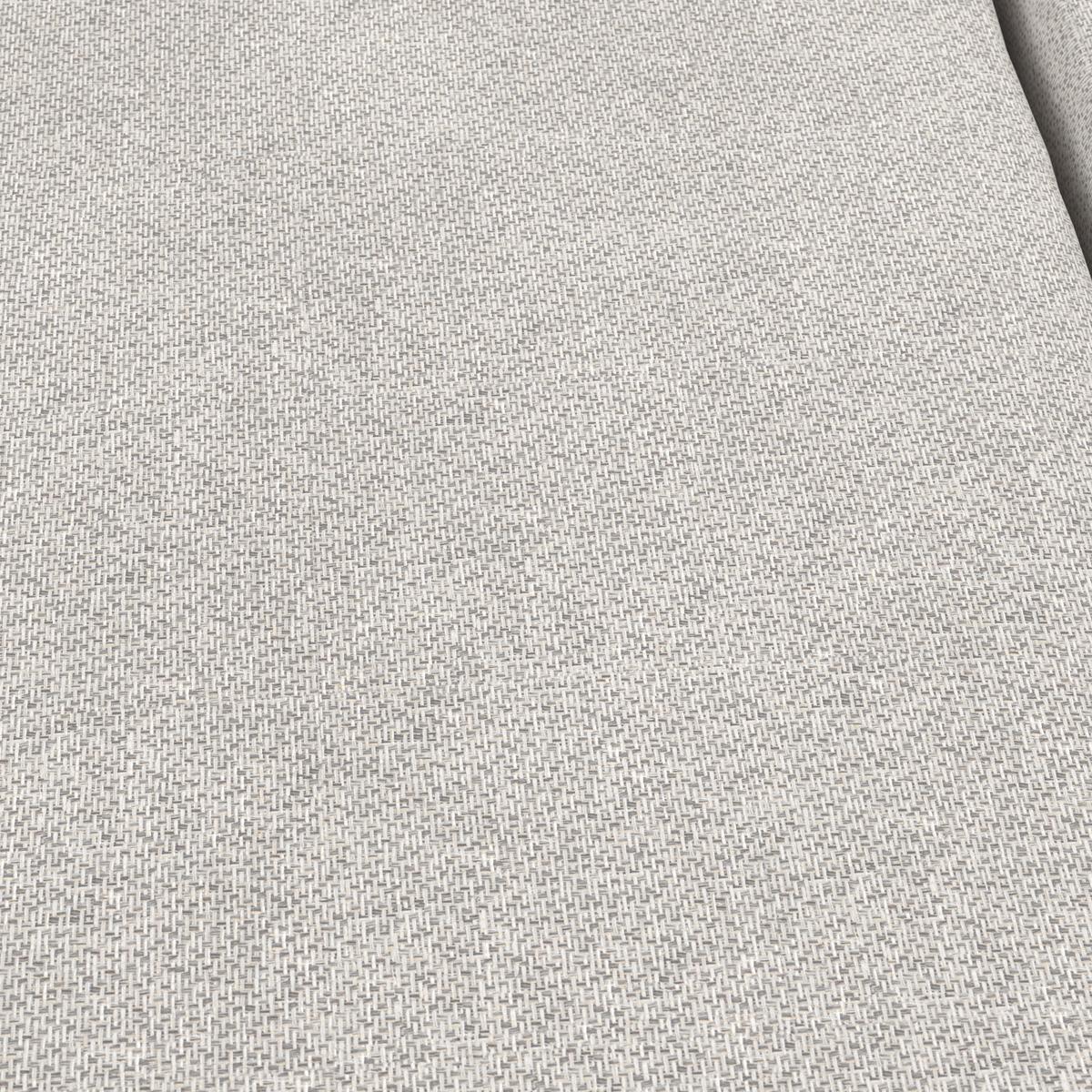 Gartenliege Elenyi creme/grau Metall/Outdoorstoff/Holz - Greige, MODERN, Holz/Textil (130/95/200cm) - Bessagi Garden