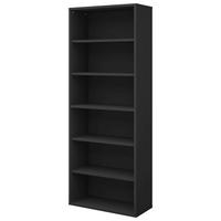 Regal Big Profi Office - Anthrazit/Schwarz, Modern, Holzwerkstoff/Kunststoff (82/218/40cm) - Mömax