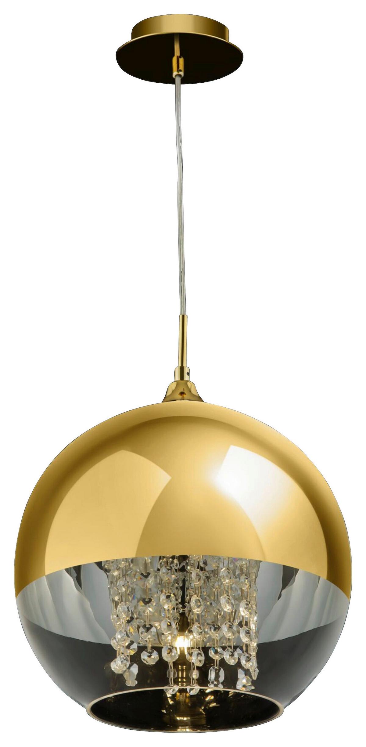 Pendelleuchte Fermi Goldfarben max. 60 Watt - Goldfarben, Basics, Glas/Metall (30/28/30cm) - MAYTONI