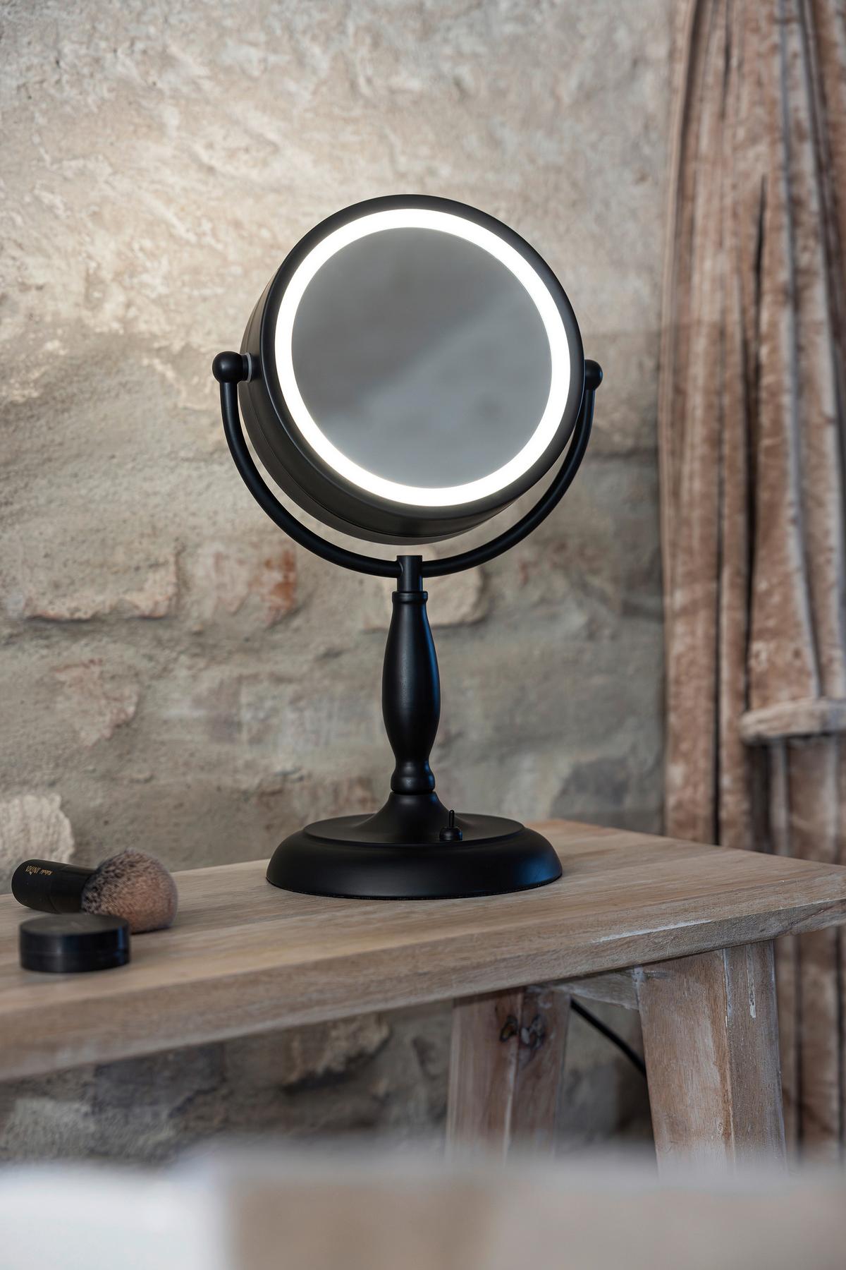 Tischleuchte Face max. 40 Watt - Schwarz, Basics, Metall (16/21,5/36cm) - Markslöjd