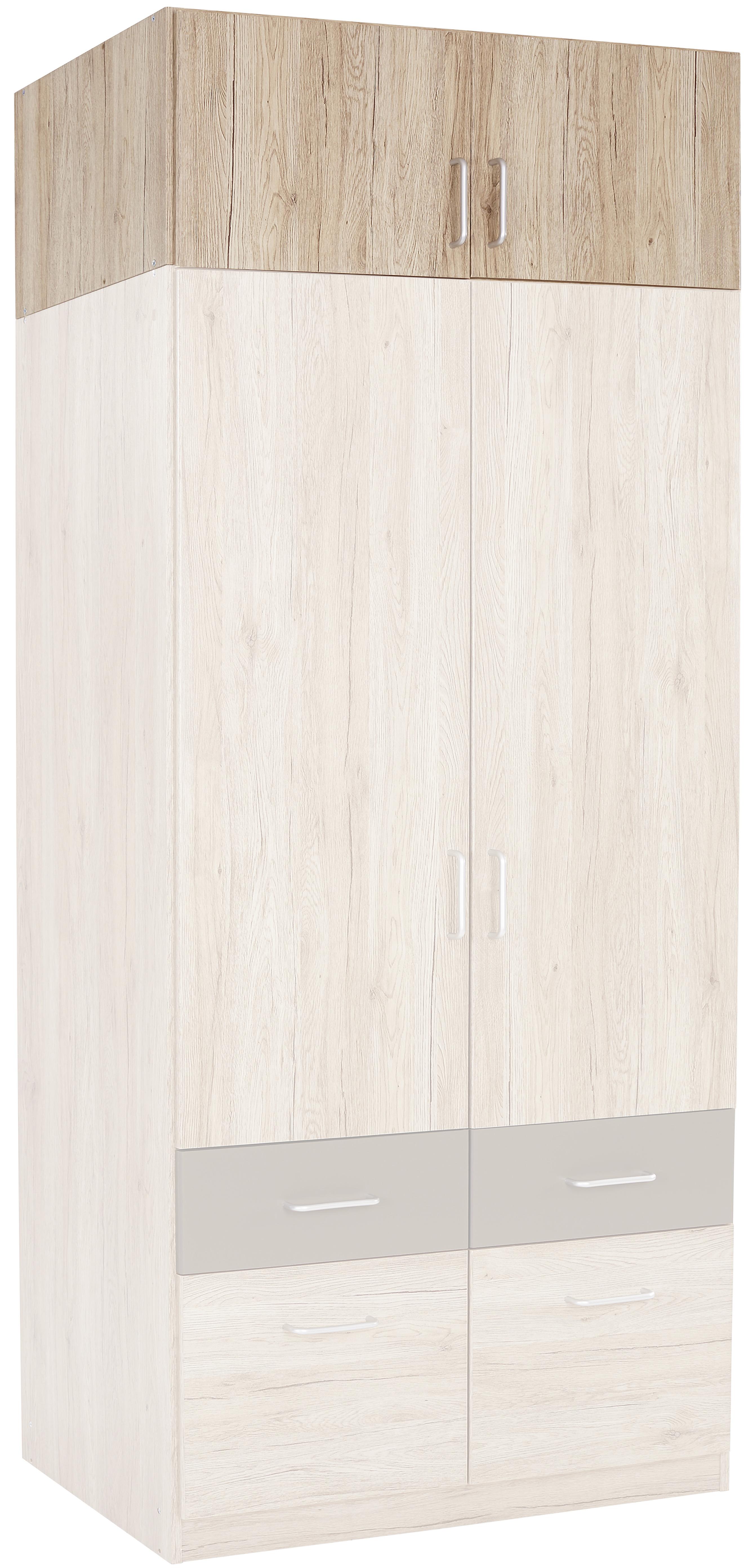Dulap auxiliar superior Aalen extra - culoare lemn stejar, Konventionell, material pe bază de lemn (91/39/54cm) - Möbelix Exklusiv