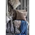 Zierkissen Janet 45x45cm - Braun/Kupferfarben, LIFESTYLE, Textil (45/45cm) - Premium Living
