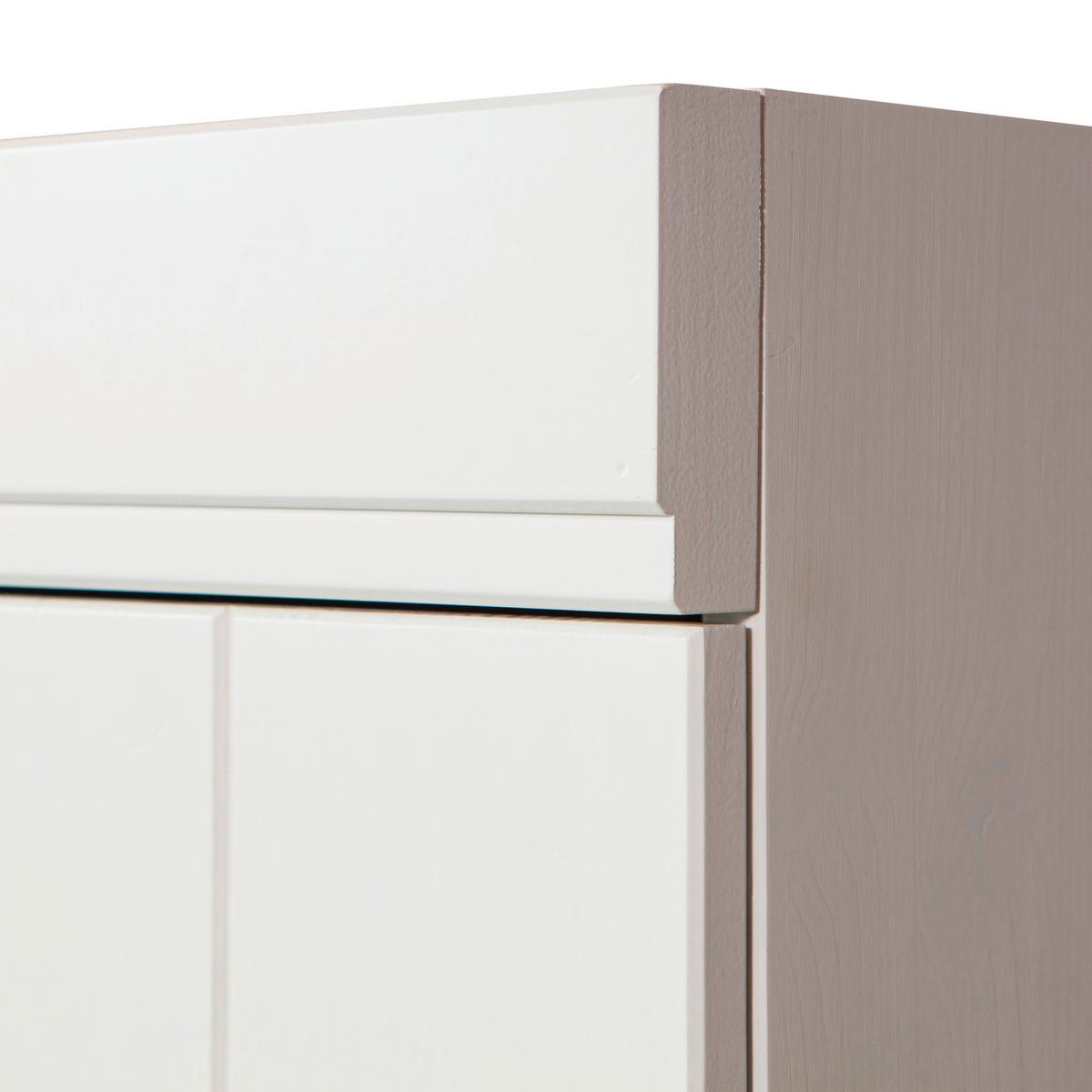 Drehtürenschrank Connect Weiß - Weiß, Design, Holz/Holzwerkstoff (77/175/56cm) - Livetastic