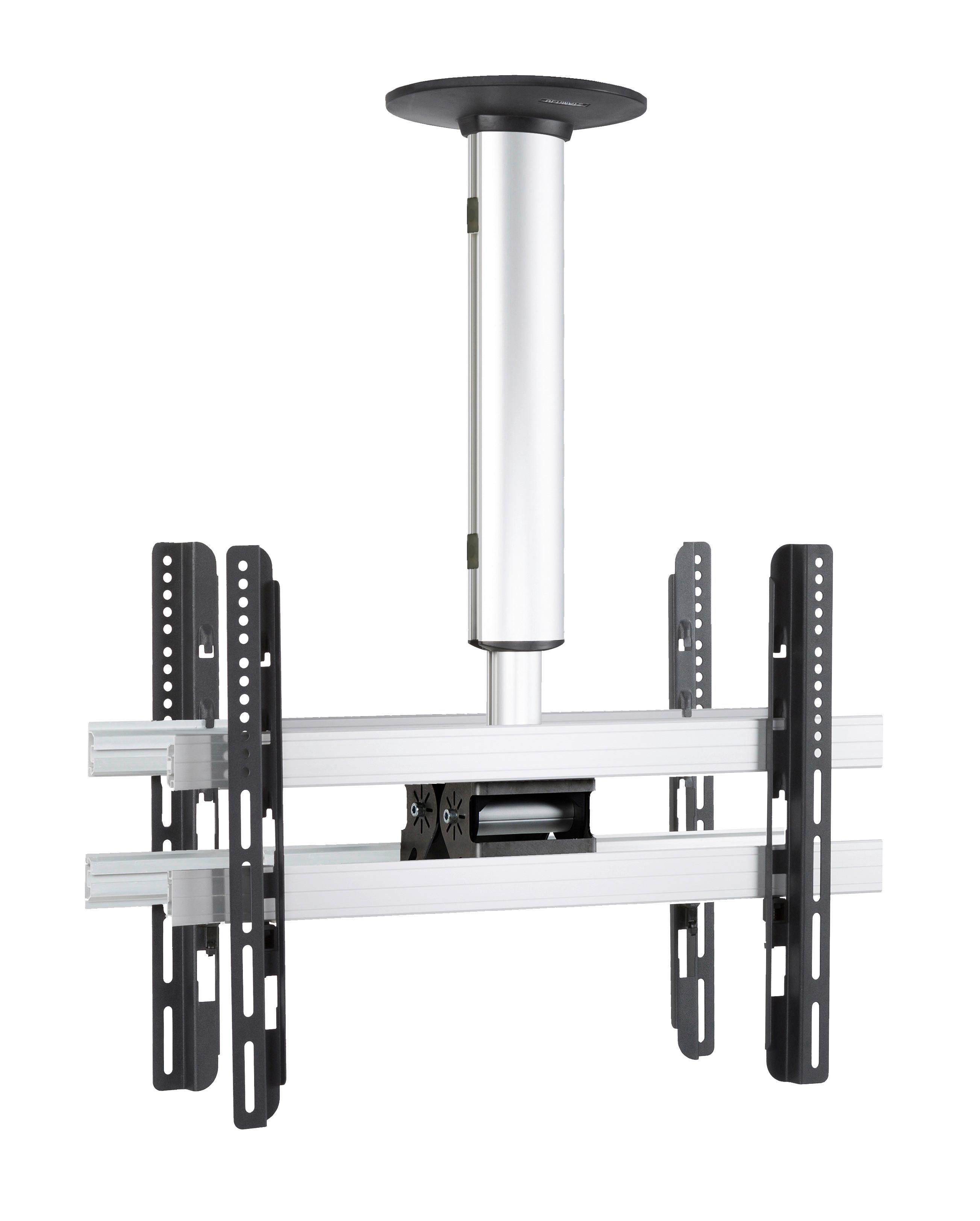 Nosilec Za Tv Cm - srebrne barve, Moderno, kovina (62/50/19cm) - MID.YOU