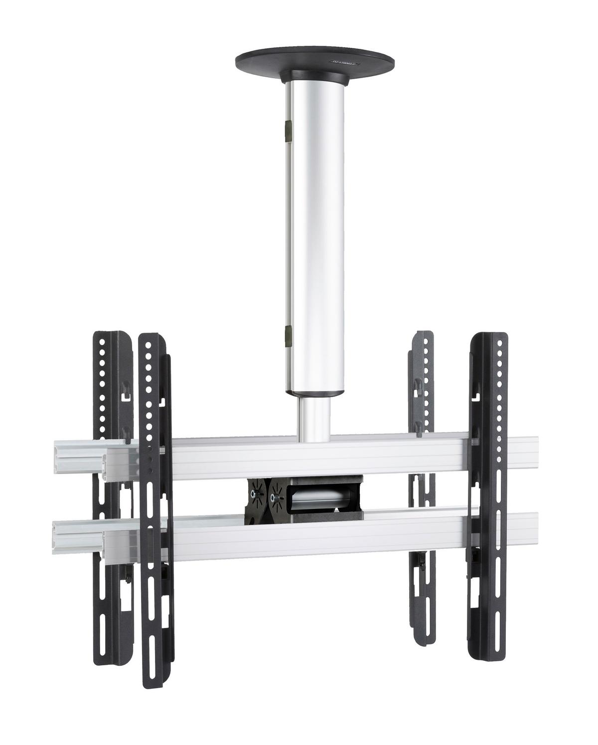 Nosilec Za Tv Cm - srebrne barve, Moderno, kovina (62/50/19cm) - MID.YOU