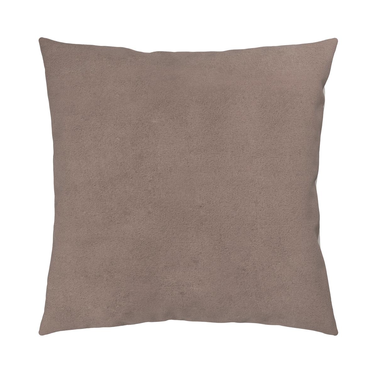 Wendebettwäsche Cashmere Wende Weiß/Hellbraun ca. 135x200cm - Hellbraun/Weiß, Textil (135/200cm) - Mömax