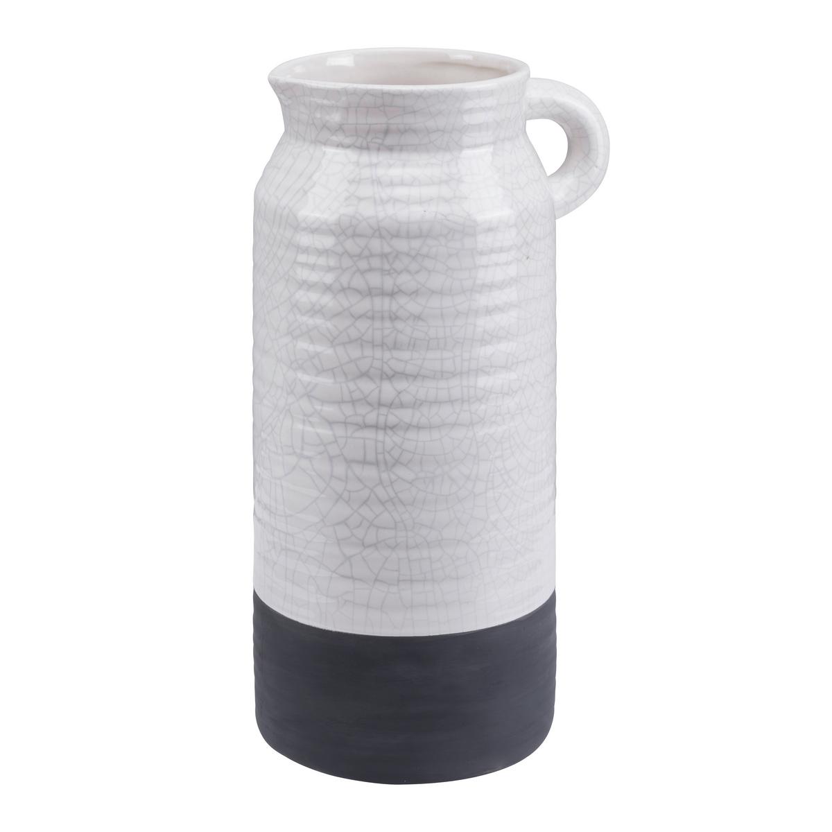 Vaza Rezzo - siva/bela, Moderno, keramika (17,3/31,2cm) - Bessagi Home