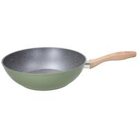 Wok Tava Stone Sage - smaragdno zelena, Basics, metal (8/28/28cm) - Tognana