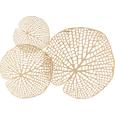 Stenska Dekoracija Toy - zlata, Trendi, kovina (64,5/52/2cm) - MÖMAX modern living