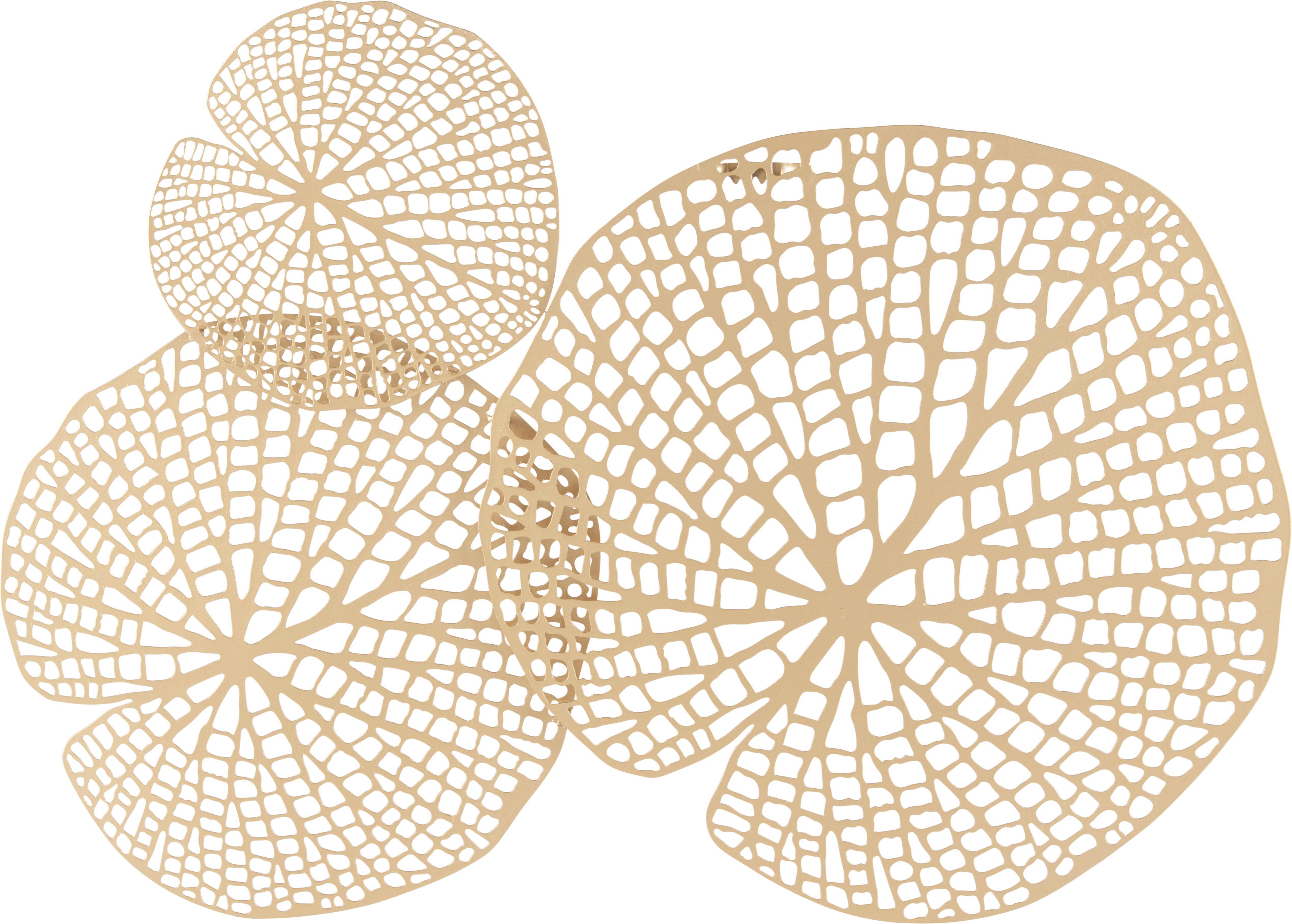 Wanddeko Toy Goldfarben - Goldfarben, LIFESTYLE, Metall (64,5/52/2cm) - Mömax modern living