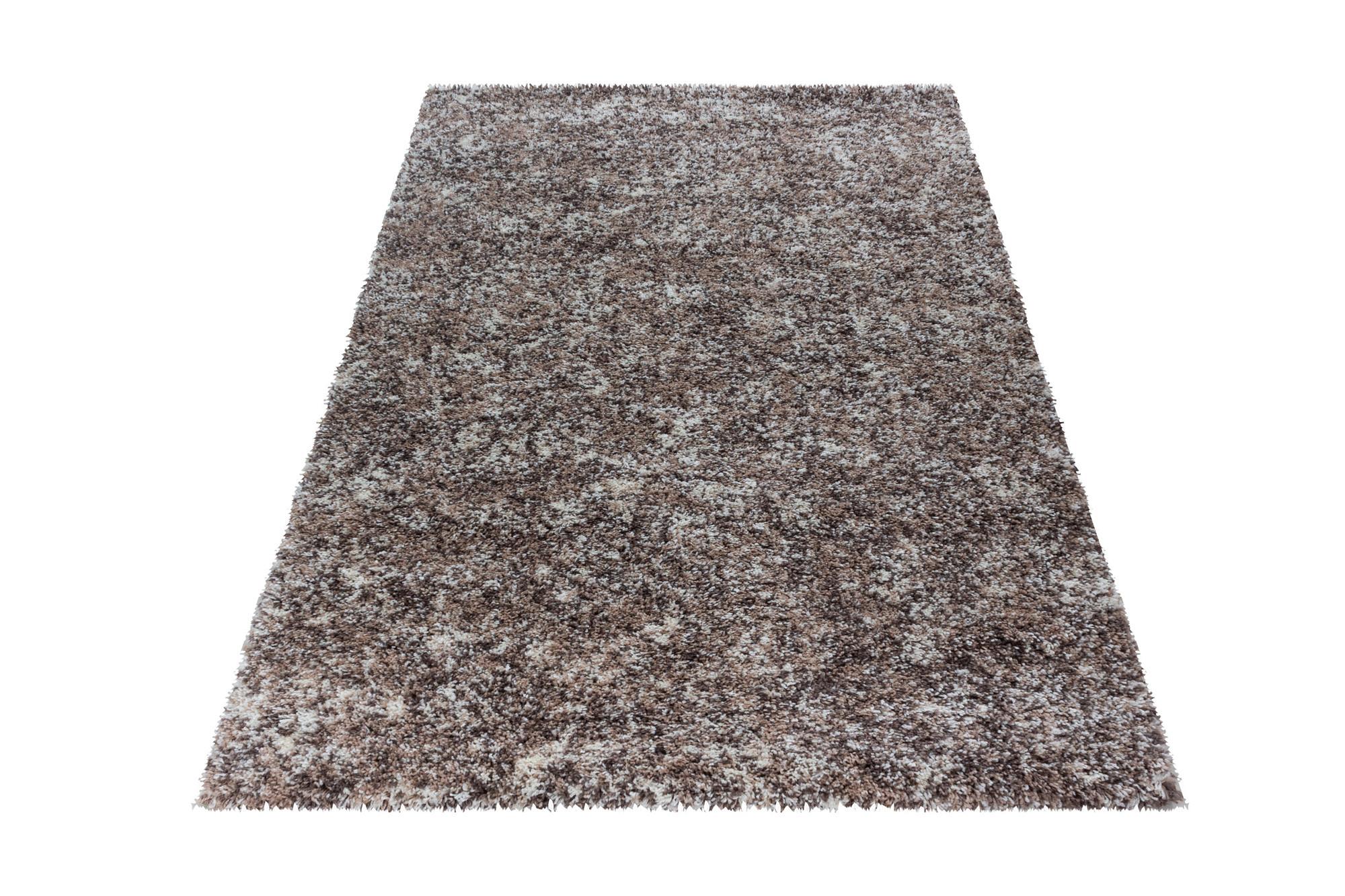 Hochflorteppich Enjoy Beige ca. 80x250cm - Beige, KONVENTIONELL, Textil (80/250cm) - Novel