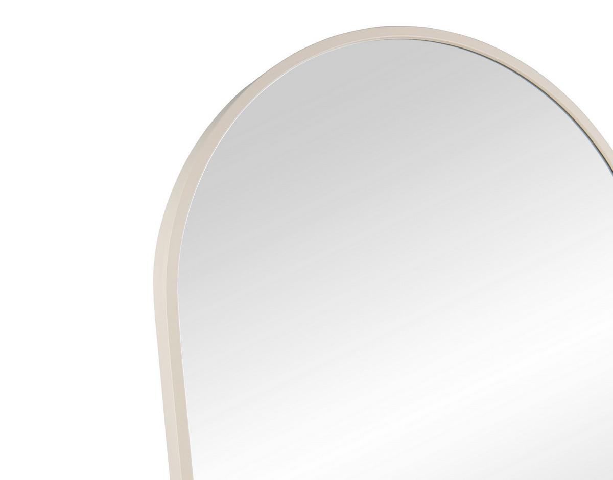 Álló Tükör Britt - homokszínű, Modern, Üveg/fém (40/160cm) - Mömax