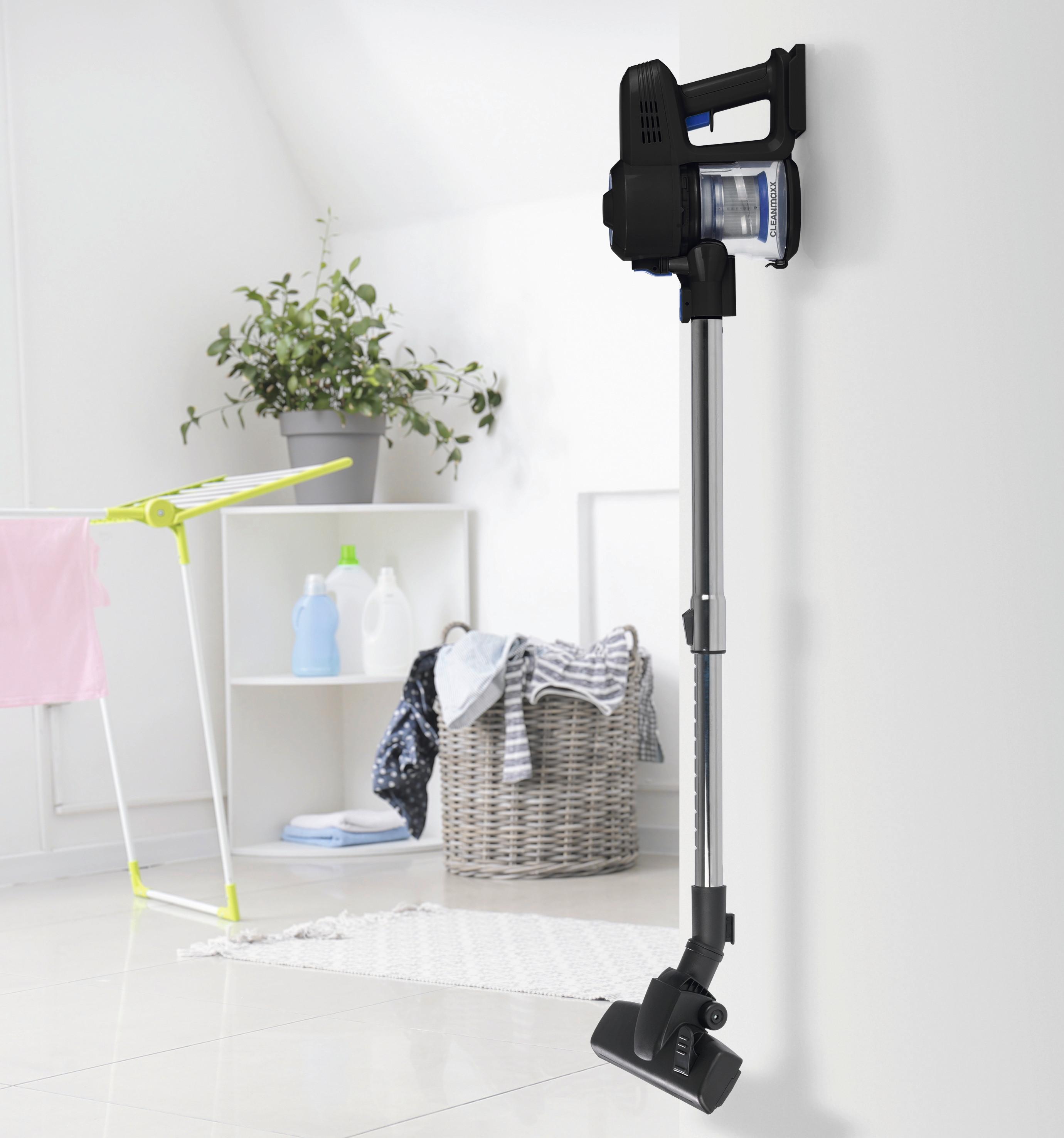 Zyklonstaubsauger Cleanmaxx Schwarz/Blau max. 120 Watt - MODERN (30,5/12,5/22cm)