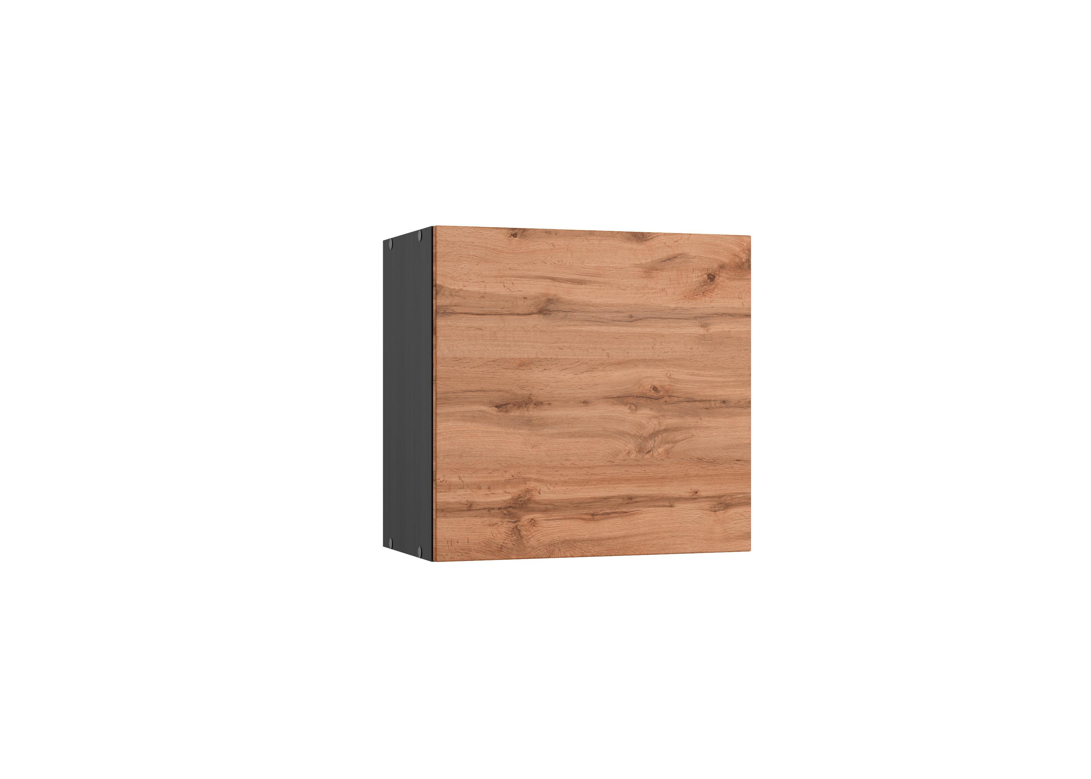 Küchenoberschrank Turin ca. 60x57 cm Graphit/Eiche - Eiche Wotan/Graphitfarben, Design (60/57/34cm) - Held