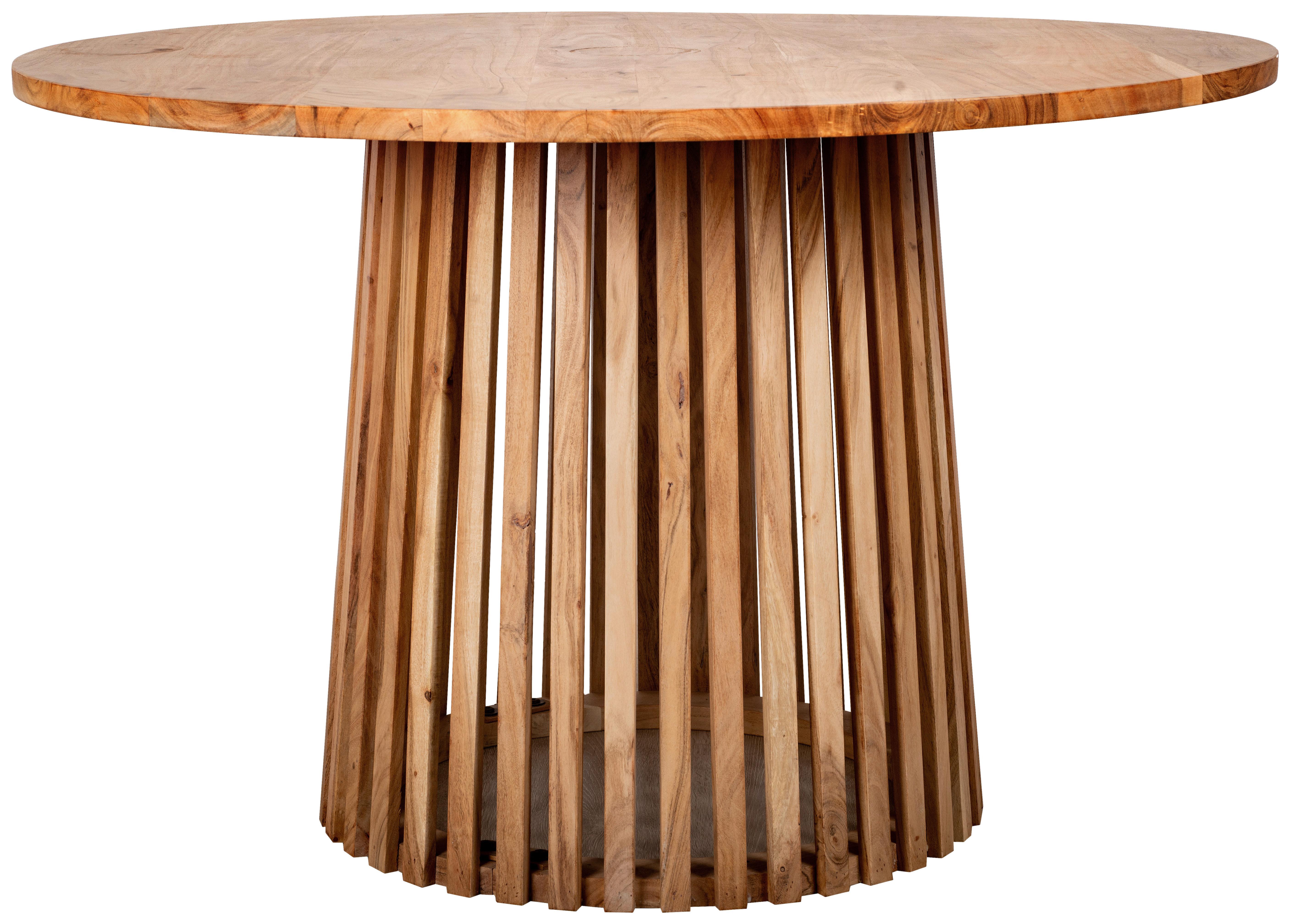MATBORD NOEL - naturfärgad, Modern, trä (120/120/76cm) - Zandiara