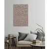 CANVASTAVLA LEO - mocca, trämaterial/textil (60/90/2,8cm) - Mömax