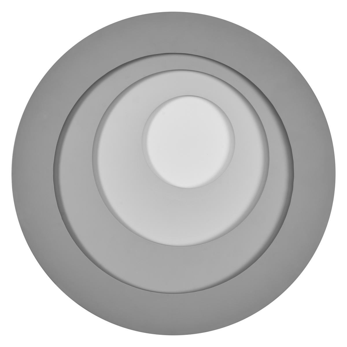 LAMPA SUFITOWA LED ORB SPRLRD 685 59W830 CLDIM GR - szary, Design, tworzywo sztuczne/metal (68,5/5,6cm) - Osram