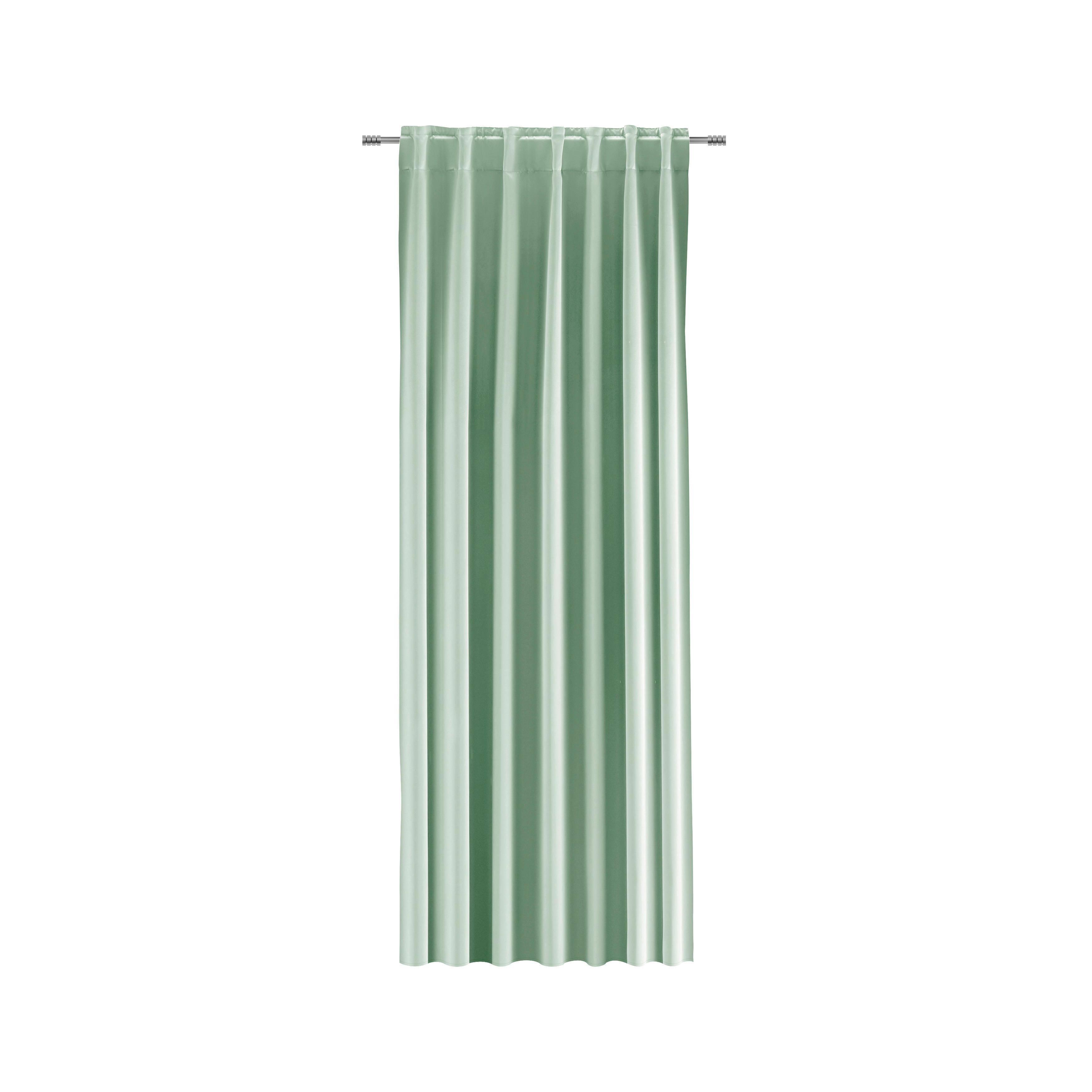 Verdunkelungsvorhang Riccardo Hellgrün ca. 140x245cm - Hellgrün, Modern, Textil (140/245cm) - Premium Living