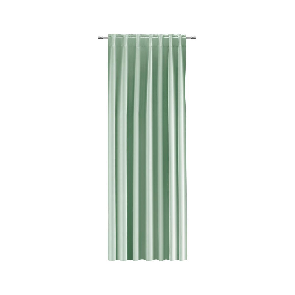 Verdunkelungsvorhang Riccardo Hellgrün ca. 140x245cm - Hellgrün, Modern, Textil (140/245cm) - Premium Living