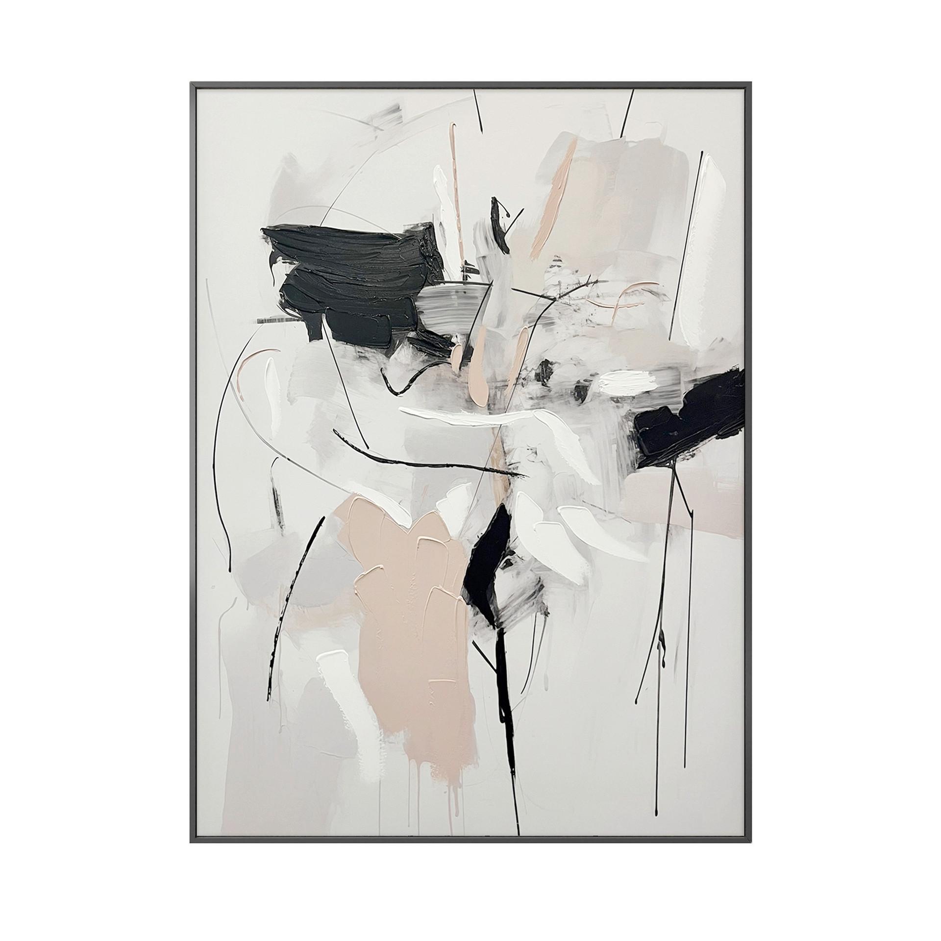 Leinwandbild CA Multicolor - Multicolor, Basics, Holz/Textil (70/100cm)