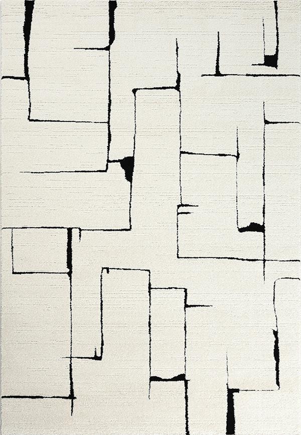 Webteppich Elio Creme ca. 80x150cm - Creme, Basics, Textil (80/150cm)