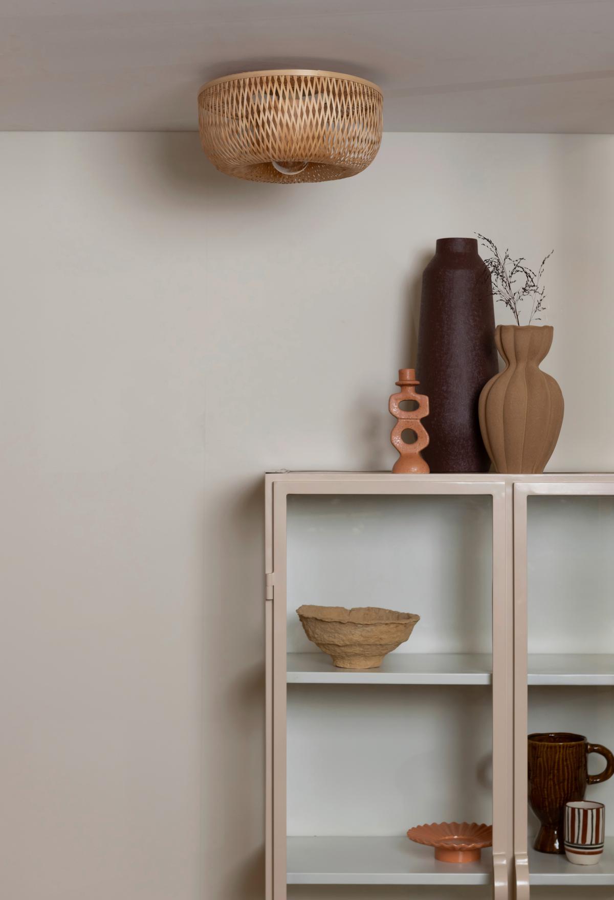 Stropna Svetilka Barbados, Bambus - naravne barve, Basics, naravni materiali (35/15cm) - Good & Mojo