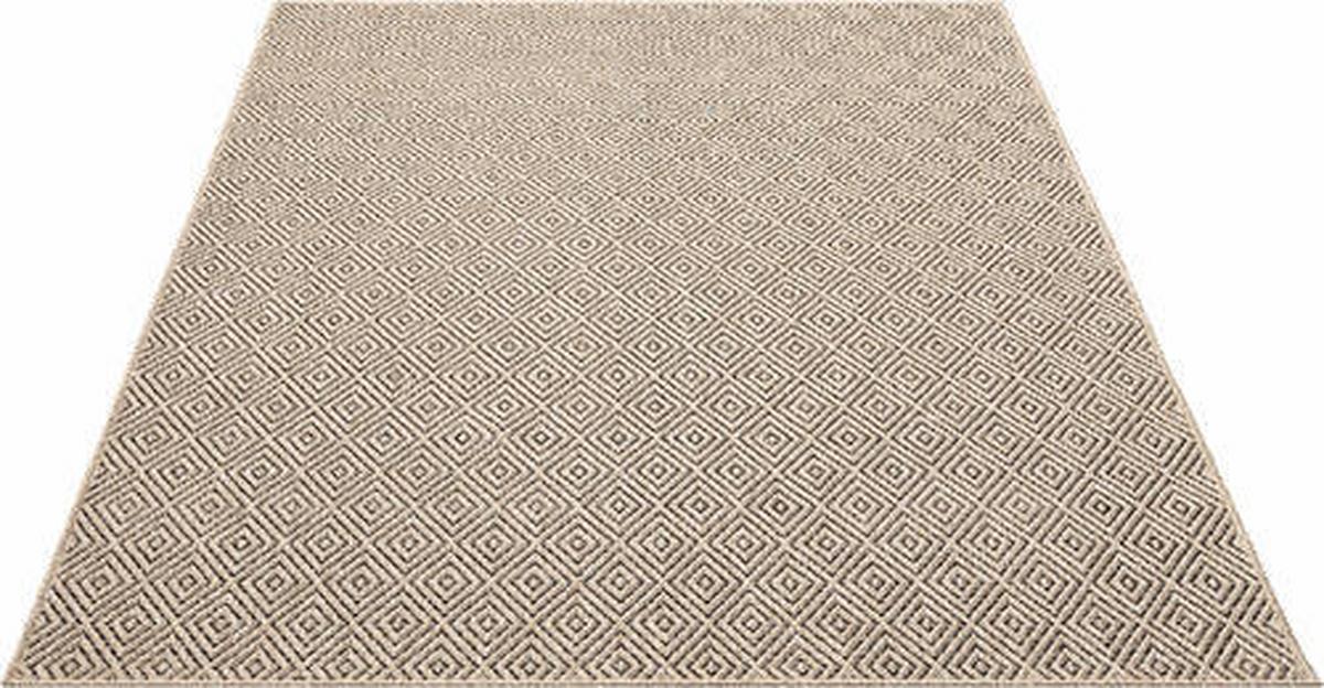 Outdoorteppich Kenzy Naturfarben ca. 80x150cm - Naturfarben, KONVENTIONELL, Textil (80/150cm) - Novel