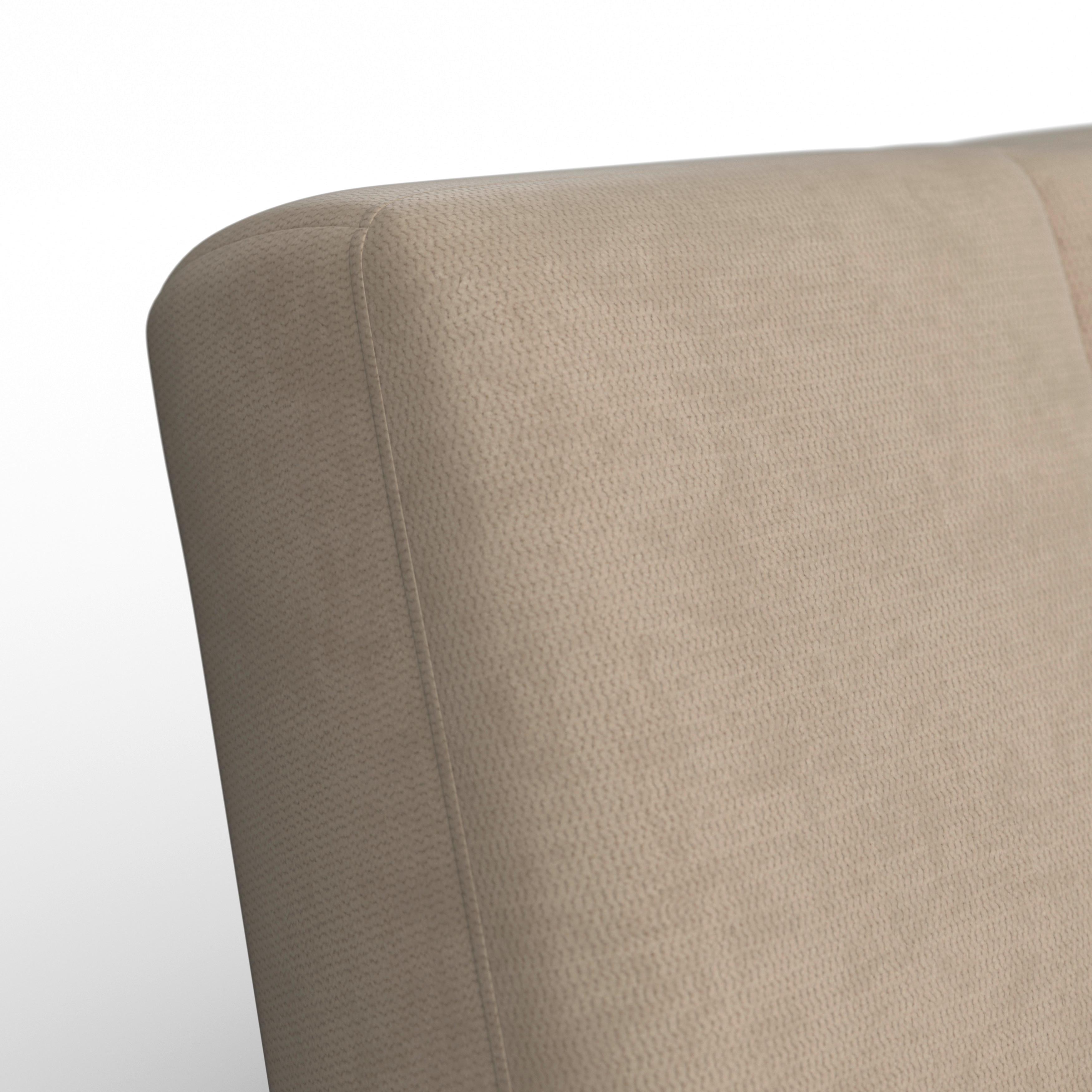 BÄDDSOFFA FUNKY - beige/lerfärgad, Modern, trä/textil (183/73/79cm) - Bessagi Home
