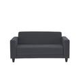 Schlafsofa in Anthrazit mit Bettfunktion - Anthrazit/Hellgrau, Kunststoff/Textil (146/71/81cm) - Mömax modern living Schlafsofa in Anthrazit mit Bettfunktion - Anthrazit/Hellgrau, Kunststoff/Textil (146/71/81cm) - Mömax modern living