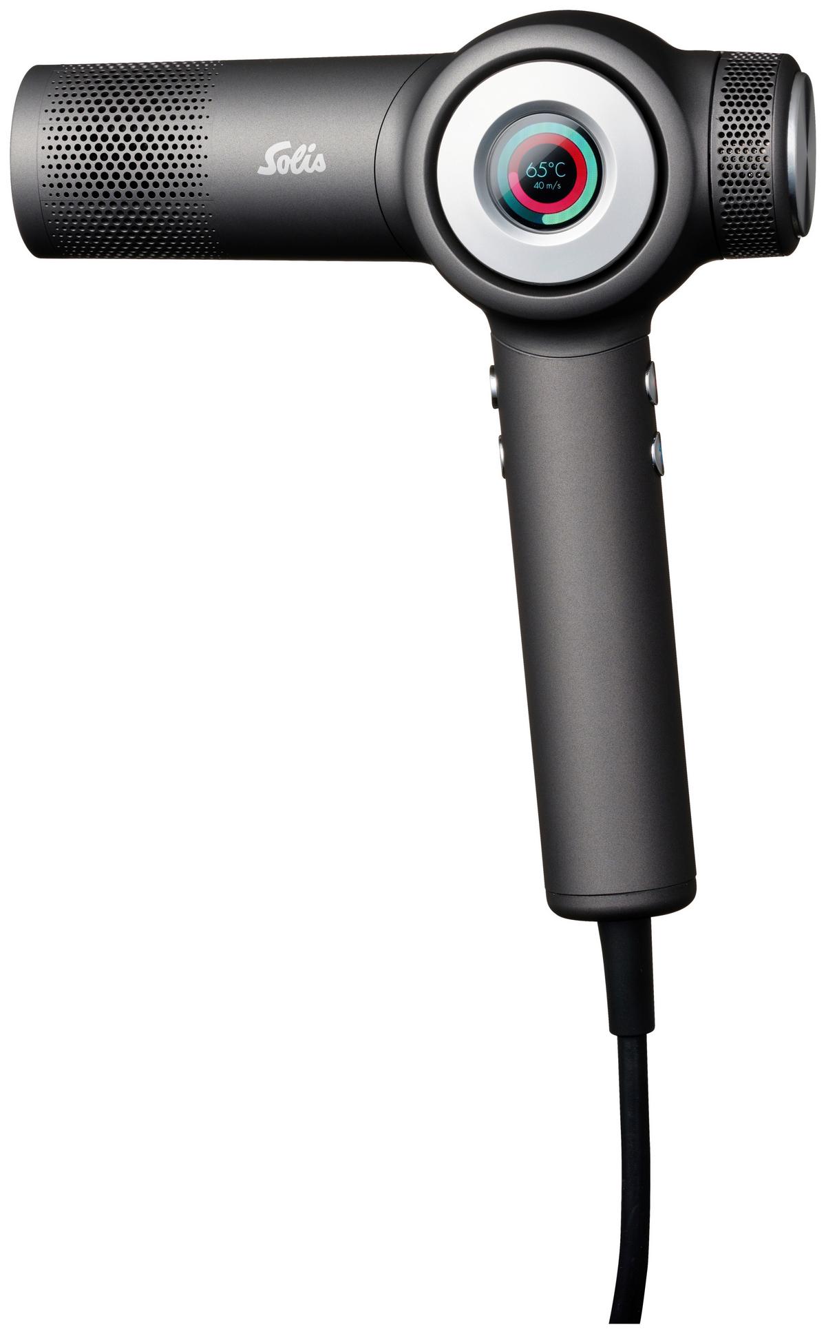 Haartrockner 96965 - Grau, Basics, Kunststoff (21,96/5,79/16,73cm)