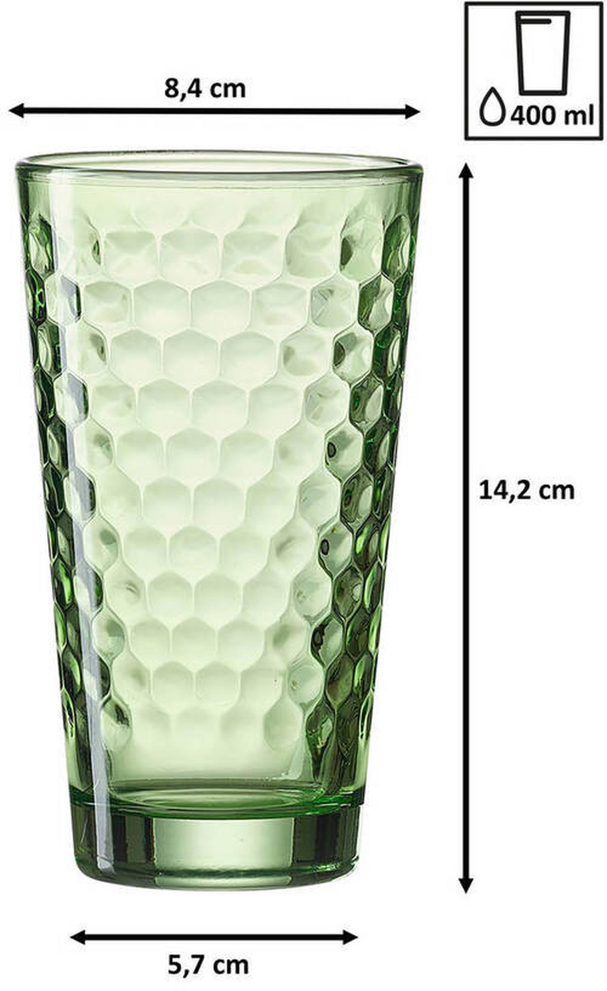 SZKLANKA DO DRINKÓW 819021 - zielony, Konventionell, szkło (400l) - Ritzenhoff Breker