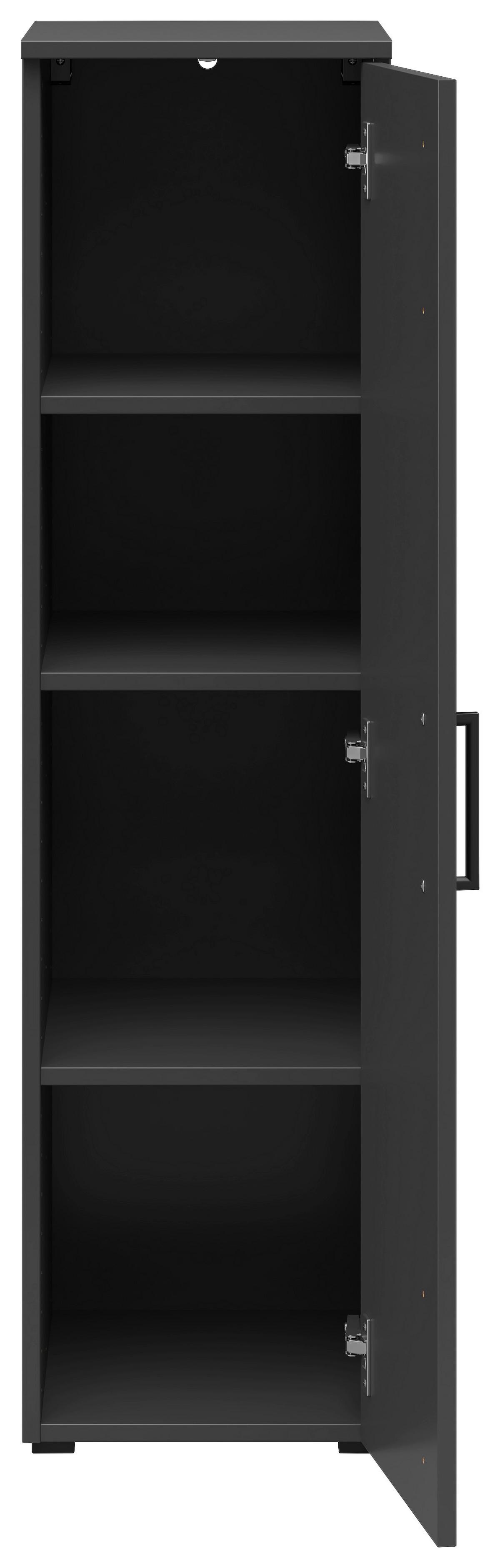 Dulap MULTI - grafit, Modern, material pe bază de lemn (30/115/40cm) - Modern Living