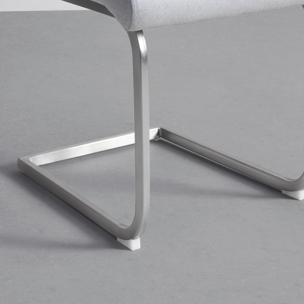 Stolica New York S - siva/boje oplemenjenog čelika, Konvencionalno, metal/tekstil (58/101/44cm) - Modern Living