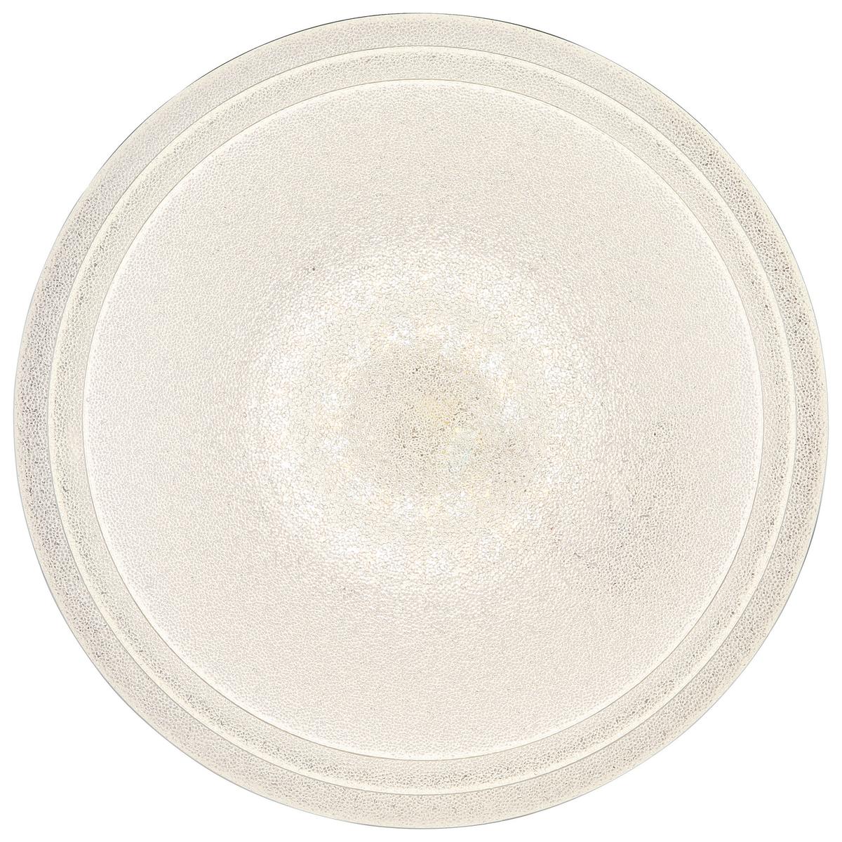 Plafonieră cu LED Aley - alb/opal, Basics, plastic/metal (40/9,5cm) - Globo