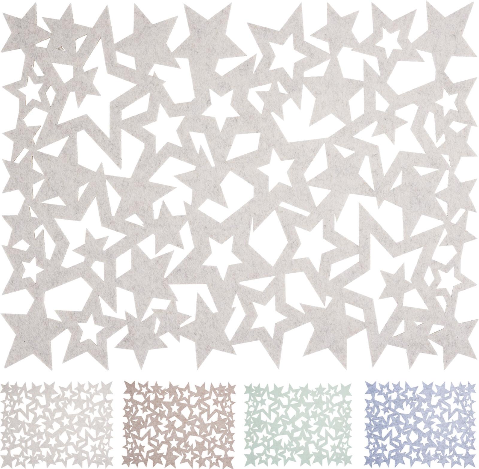 Étkezőalátét Star - világoskék/fehér, műanyag (45/35/0,3cm)