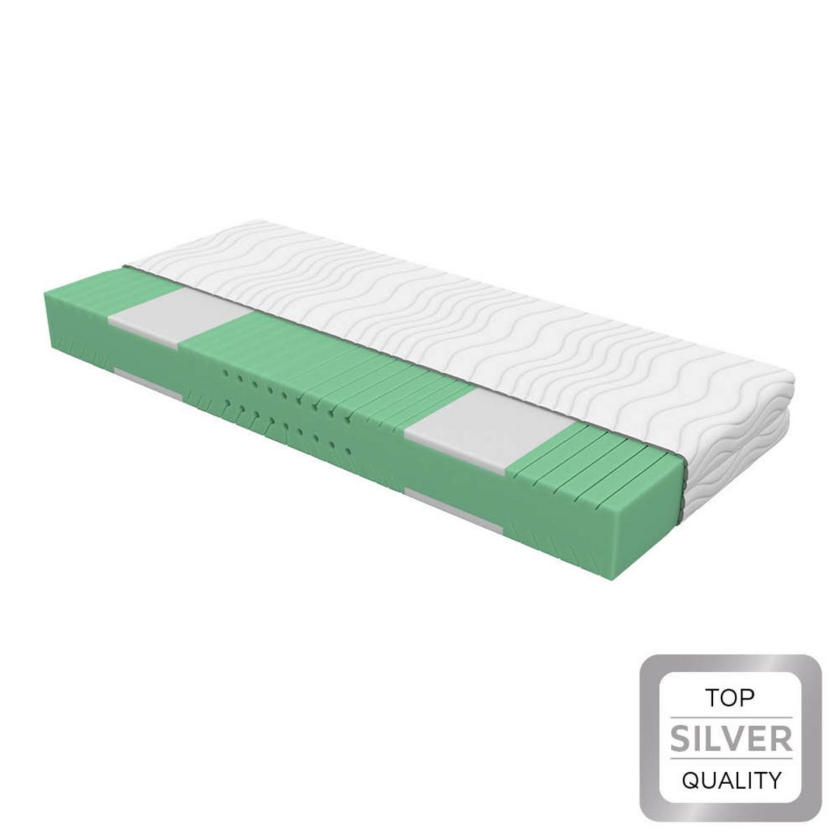 Kaltschaummatratze Nizza Comfort H3 ca. 120x200cm - Weiß, Textil (120/200cm) - Nadana