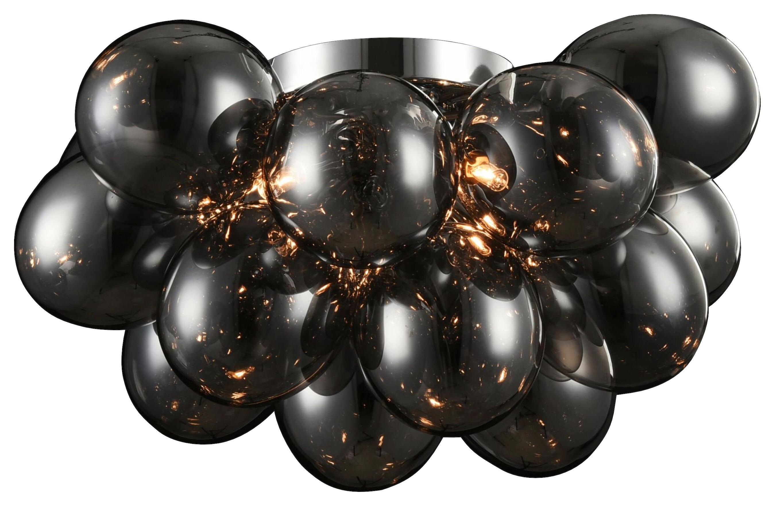 DECKENLEUCHTE BALBO - Nickelfarben, Basics, Glas/Metall (50/29,5/50cm) - MAYTONI