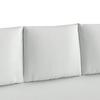LOUNGEGRUPP ARIELLA - ljusgrå/akaciefärgad, Modern, metall/trä (160/88/65cm) - Bessagi Garden