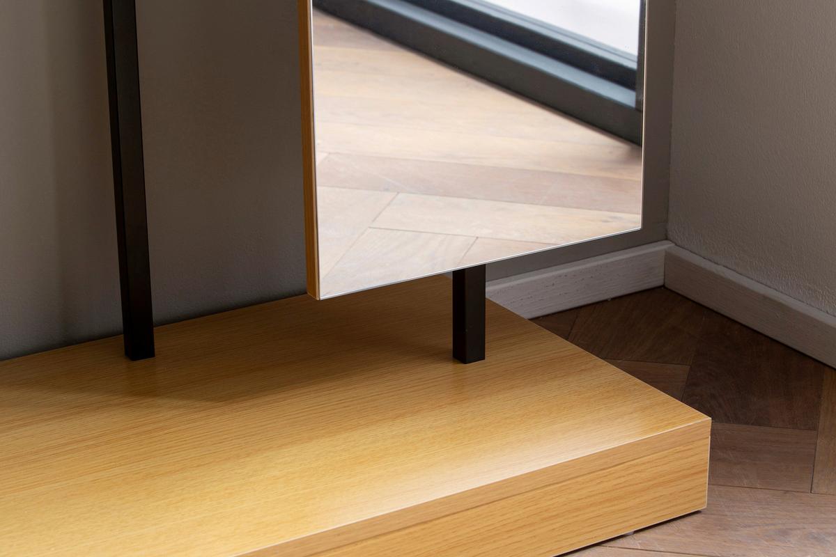 GARDEROBE WL6.902 - Eichefarben, Design, Holzwerkstoff (145/138/40,5cm) - Livetastic