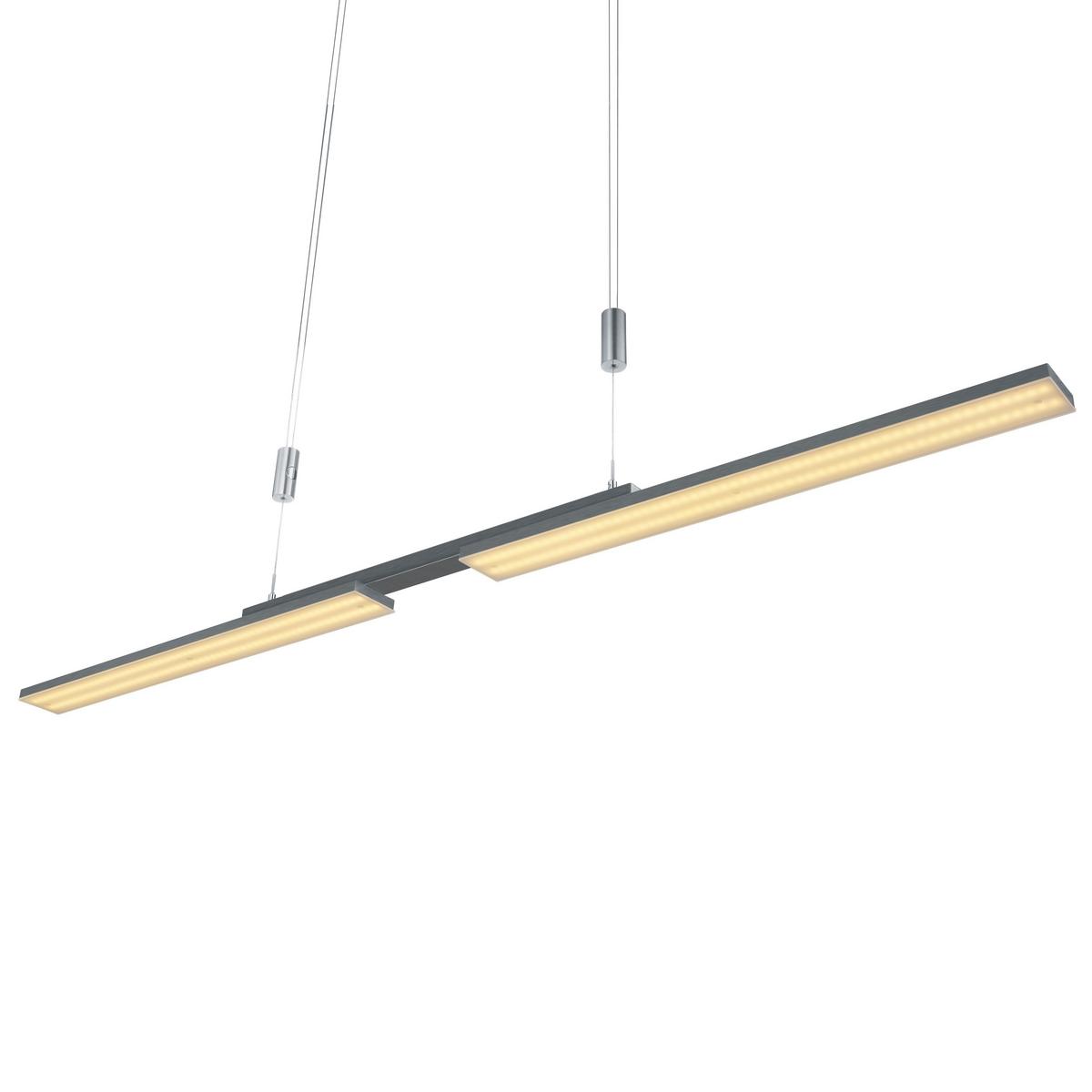 LAMPA WISZĄCA LED 20475/3-39 - antracytowy, Design, metal (158/6/150cm) - Hell