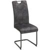 SVIKTSTOL RUBY 2 - grå/antracit, Modern, metall/textil (43/100/58cm) - Mömax