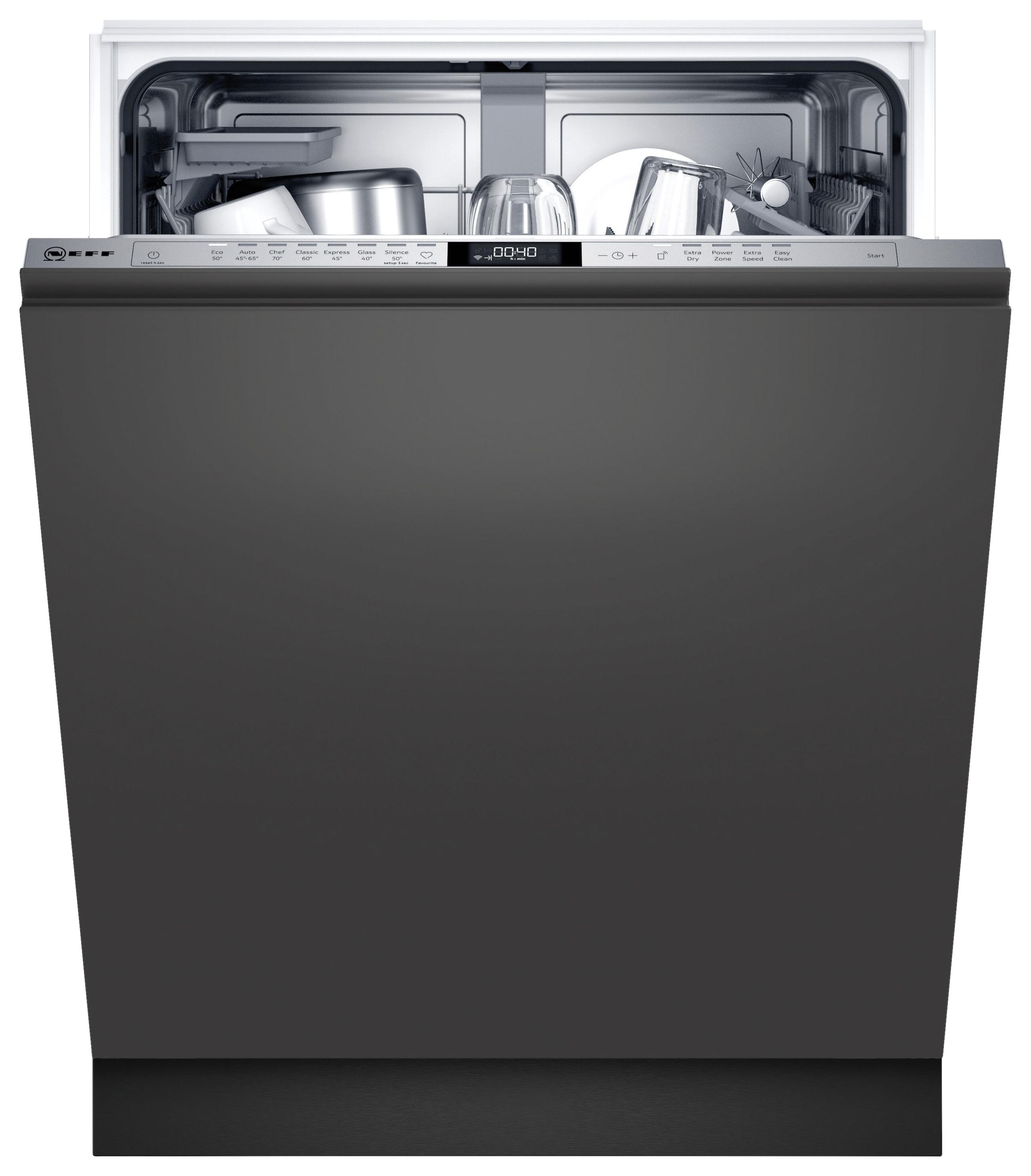 Geschirrspüler S157EAX36E - Natur, Metall (59,8/81,5/55cm) - Neff