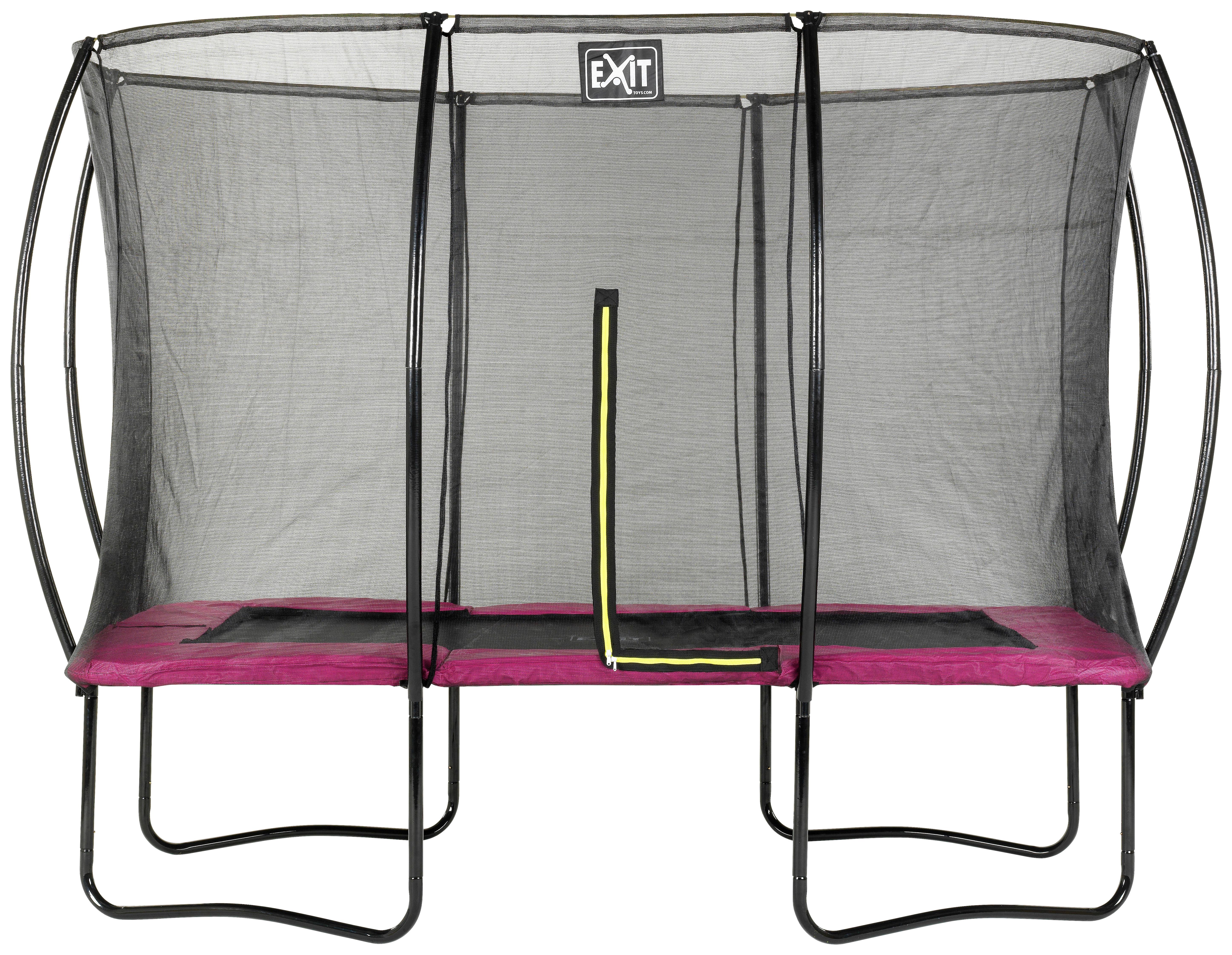 Trampolin Exit Silhouette, 214x305cm - pink, Konvencionalno, kovina (214/262/305cm) - EXIT Toys