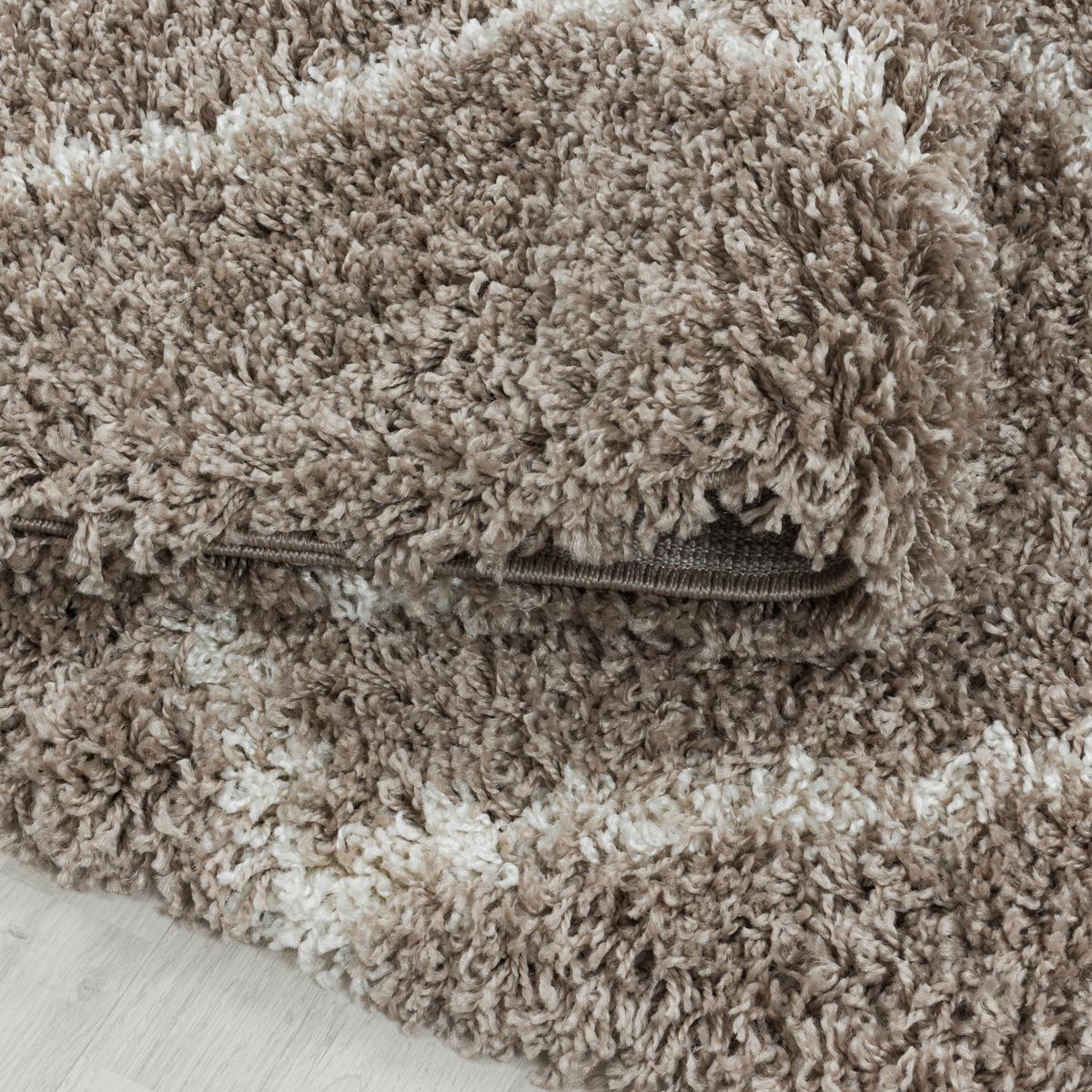 Hochflorteppich Alvor 3401 Beige ca. 160x230cm - Beige, Basics, Textil (160/230cm) - Novel