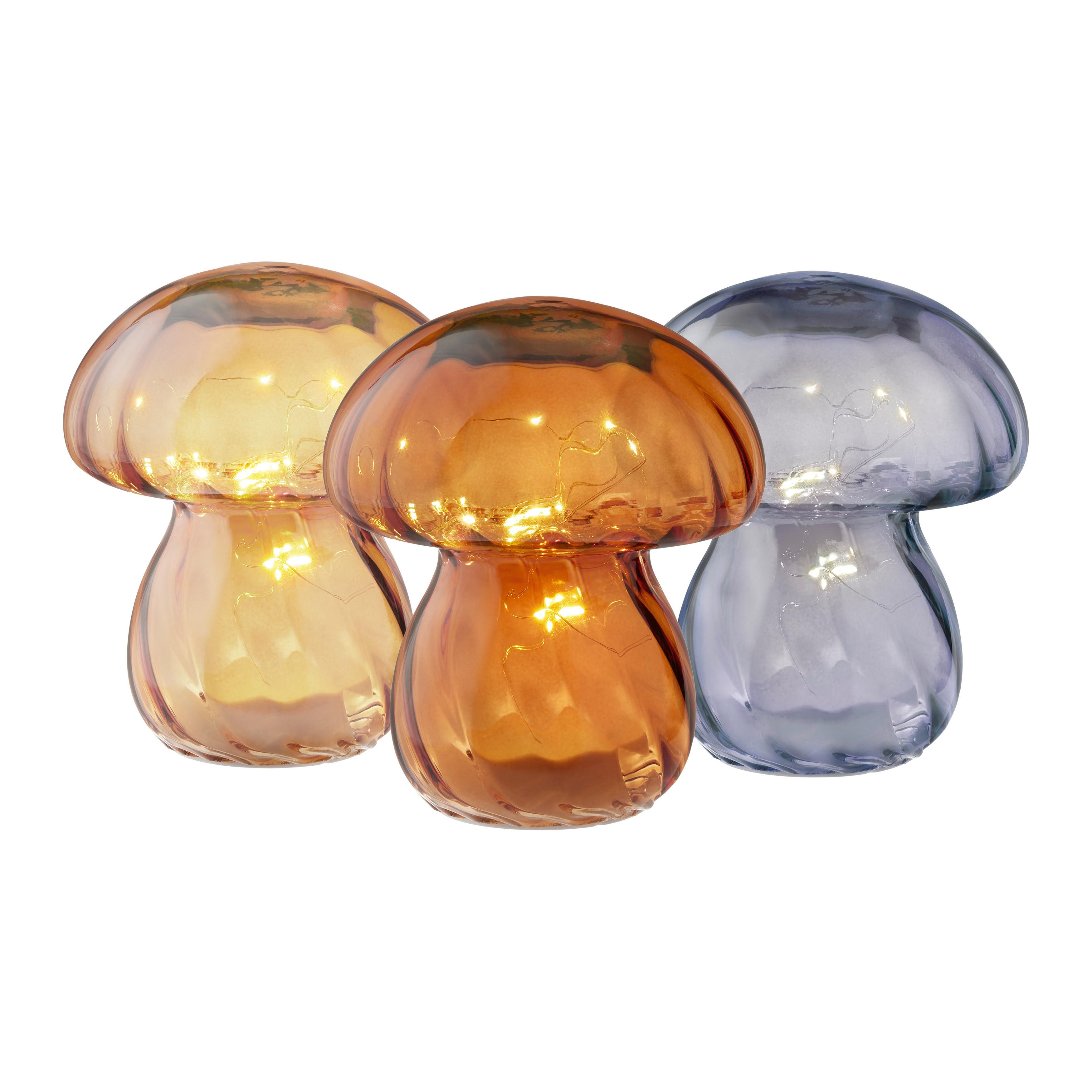 Led Díszlámpa Bonnie - üveg (13/15.5cm)