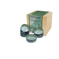 Set Skodelic Za Kosmiče Nordic Fjord Green, 6-Delni - zelena, Basics, keramika (300ml) - Creatable